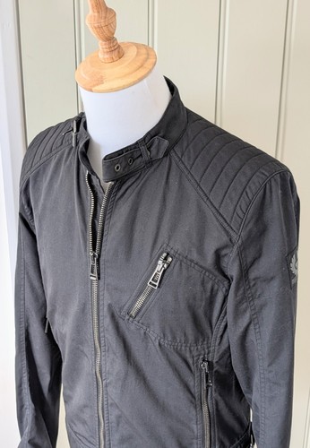 Belstaff black cotton - belstaff, cafe