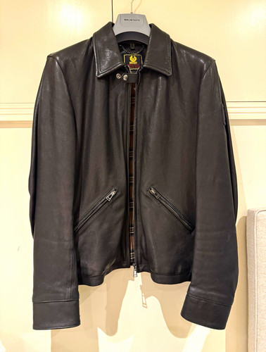 Belstaff men black leather - belstaff,