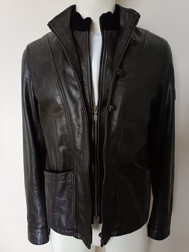 Belstaff leather blouson - belstaff,