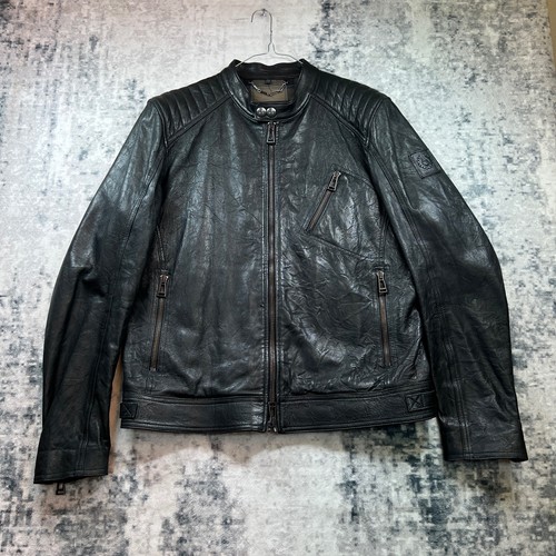 Belstaff racer leather - belstaff,