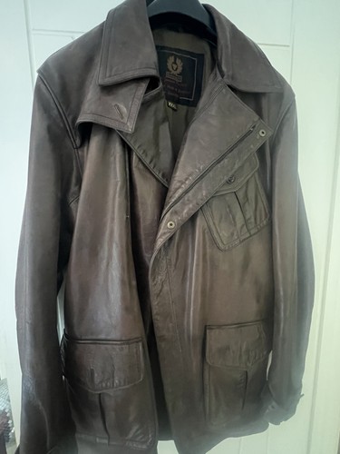 Belstaff leather jacket - belstaff,