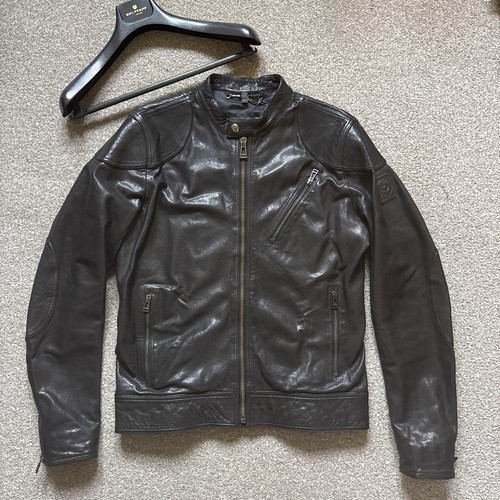 Belstaff men maxford leather - men's,