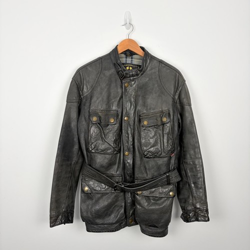 Belstaff mens panther leather - belstaff,