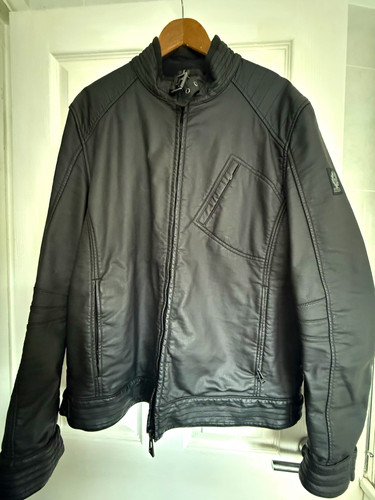 Belstaff men black leather - belstaff, men’s